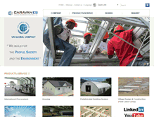 Tablet Screenshot of caravanesi.com